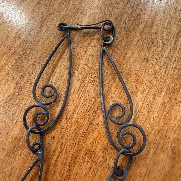 Handmade Silver Heart Necklace - Picture 2 of 6